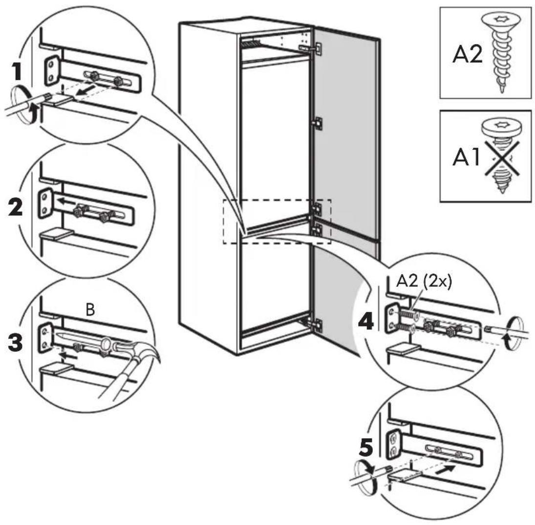1 2 3 B 4 5 A2 A1 A2 (2x)
