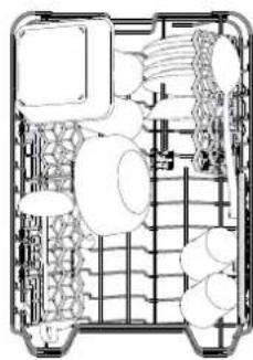 IKEA FINPUTSAD - Cesto para os talheres - 1