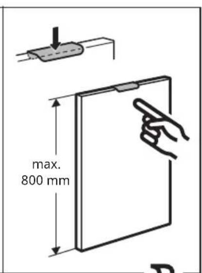 max. 800 mm