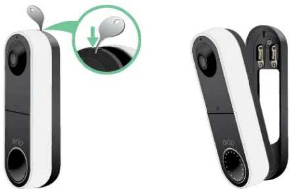Two AR Headsets (ARo and ARlo) shown from front and side views, with a green circular icon highlighting a device component (no text or symbols on the devices themselves)