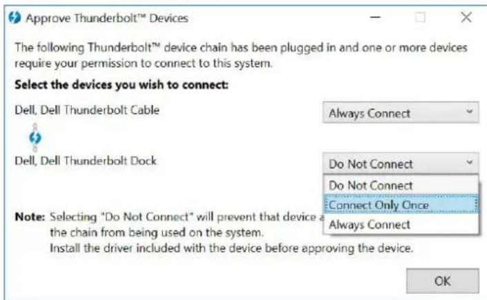 DELL TB18DC - Thunderbolt Driver Setting - 2