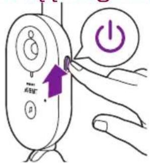 PHILIPS Avent SCD833 - Tėvų įrenginio susiejimas su kūdikio įrenginiu - 1