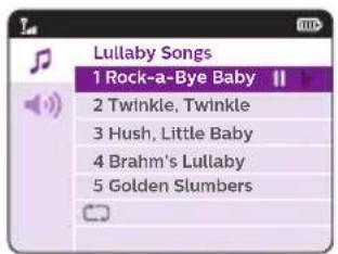 Lullaby Songs 1 Rock-a-Bye Baby 2 Twinkle, Twinkle 3 Hush, Little Baby 4 Brahm's Lullaby 5 Golden Slumbers