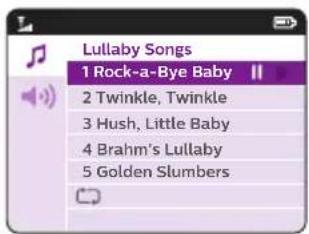 Lullaby Songs 1 Rock-a-Bye Baby 2 Twinkle, Twinkle 3 Hush, Little Baby 4 Brahm's Lullaby 5 Golden Slumbers