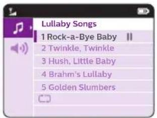 Lullaby Songs 1 Rock-a-Bye Baby 2 Twinkle, Twinkle 3 Hush, Little Baby 4 Brahm's Lullaby 5 Golden Slumbers
