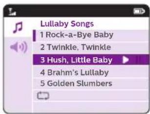 Lullaby Songs 1 Rock-a-Bye Baby 2 Twinkle, Twinkle 3 Hush, Little Baby 4 Brahm's Lullaby 5 Golden Slumbers