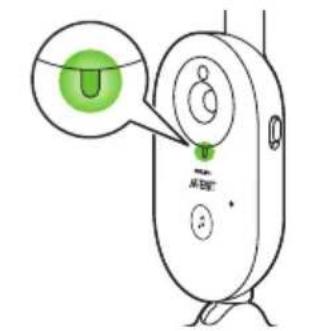 PHILIPS Avent SCD833 - A szülői egység és a bébiegység összekapcsolása - 2