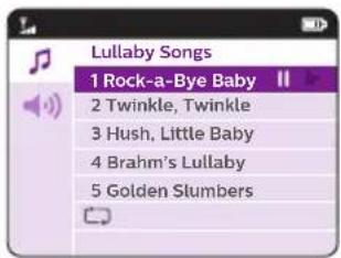 Lullaby Songs 1 Rock-a-Bye Baby 2 Twinkle, Twinkle 3 Hush, Little Baby 4 Brahm's Lullaby 5 Golden Slumbers