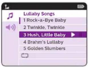 Lullaby Songs 1 Rock-a-Bye Baby 2 Twinkle, Twinkle 3 Hush, Little Baby 4 Brahm's Lullaby 5 Golden Slumbers