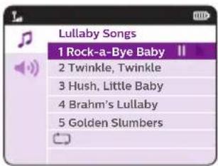 Lullaby Songs 1 Rock-a-Bye Baby 2 Twinkle, Twinkle 3 Hush, Little Baby 4 Brahm's Lullaby 5 Golden Slumbers