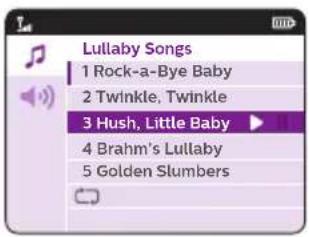 Lullaby Songs 1 Rock-a-Bye Baby 2 Twinkle, Twinkle 3 Hush, Little Baby 4 Brahm's Lullaby 5 Golden Slumbers