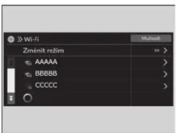 Wi-Fi Molnositi Zménit režim AAAAA BBBBB CCCCC
