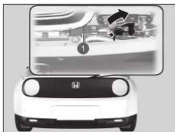 Honda E (2020) - Otevírání kapoty - 2