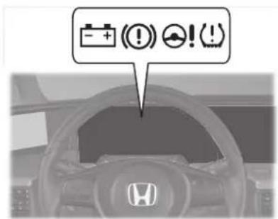 Honda E (2020) - Rozsvítí se kontrolky - 1