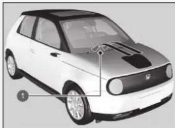 Honda E (2020) - Mytí vozidla - 1