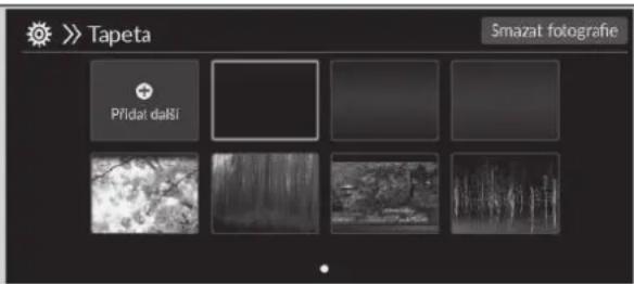 Tapeta Smazat fotografie Přídai dalsí