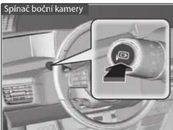 Spinač boční kamery