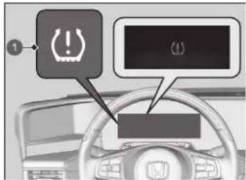 Honda E (2020) - Systém sledování tlaku v pneumatikách - 1