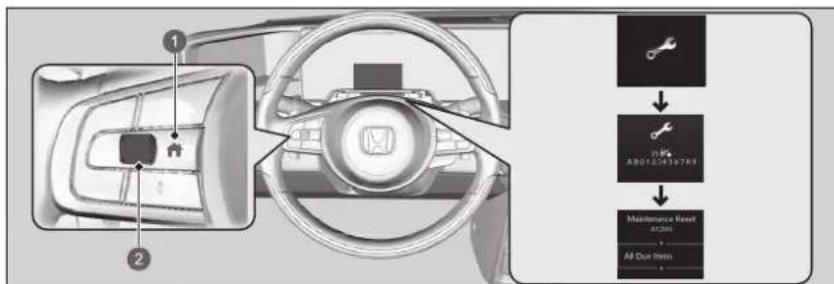 Honda E (2020) - Vynulování zobrazení - 1