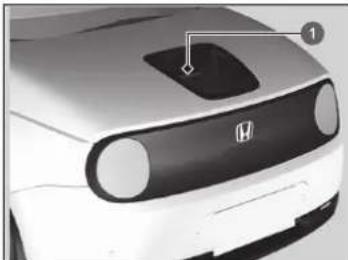 Honda E (2020) - Kontrolka dobíjení - 1