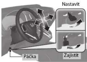 Nastavit Páčka Zajistit
