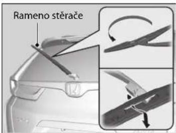 Rameno stěrace