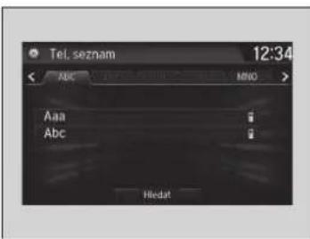 Tel. seznam 12:34 ABC MNO Aaa Abc Hledat