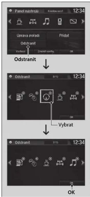 Honda CR-V (2019) - Odstranění obsahu - 1