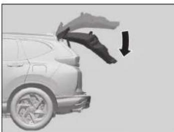 Honda CR-V (2019) - Programování polohy dveří zavazadlového prostoru - 1