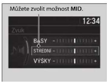 Můžete zvolit možnost MID. 12:34 Zyuk BASY - STREDNÍ - VÝSKY -
