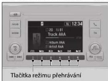 20 No.01 Track AAA Album AAA Artist AAA Tlačitka režimu přehrávání
