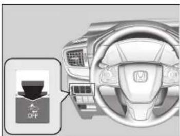 Honda CR-V (2019) - Zapnutí a vypnutí systému CMBS - 1
