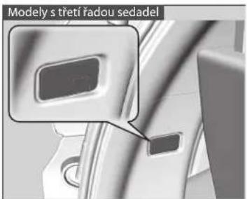 Modely s třetí řadou sedadel