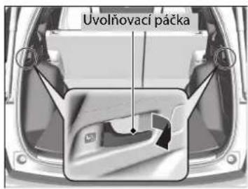 Uvolňovací páčka