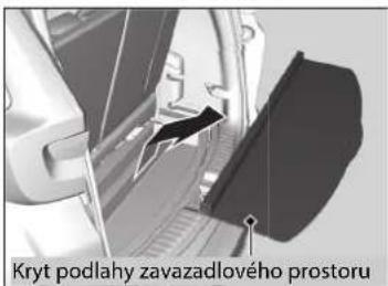 Kryt podlahy zavazadlového prostoru