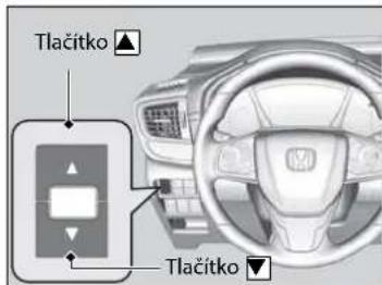 Tlačitko ▲ Tlačitko ▼