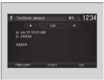 Textove zpravy 04 12:34 1:20 srp 19:10:43 AM AAAAA AAAAA 00:00 Odpuyydel Vyzocil Cst