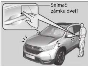Snímač zámku dveří