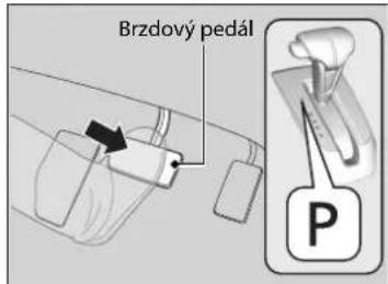 Brzdový pedál P