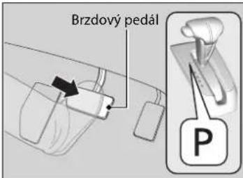 Brzdový pedál P