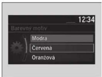 12:34 Barevny motiv Modra Červená Oranžová
