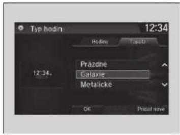 Typ hodin 12:34 Hodiny Tape 0 Prazone Galaxie Metalicke 12:34. OK Print now