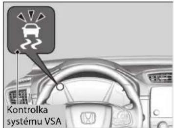 Kontrolka systému VSA