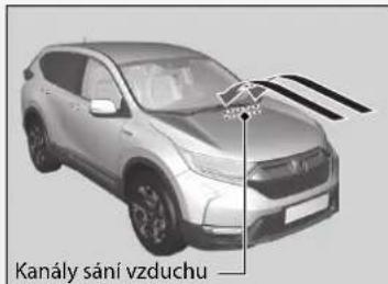 Kanály sání vzduchu