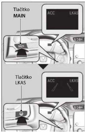 Tlačítko MAIN ACC LKAS Tlačítko LKAS ACC LKAS