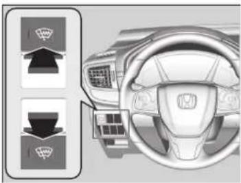 Honda CR-V Hybrid (2019) - Tlačítko vyhřívání čelního skla\* - 1