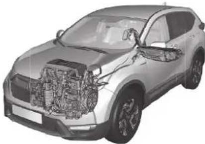 Honda CR-V Hybrid (2019) - Bezpečnostní opatření - 1