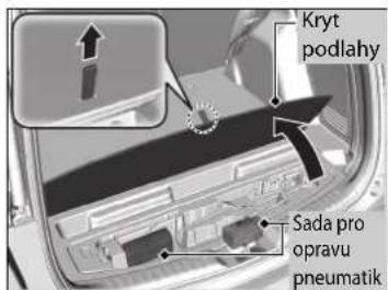 Kryt podlahy Sada pro opravu pneumatik