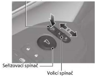 Seřizovací spínač Volící spínač