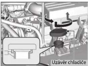 Uzávěr chladíče